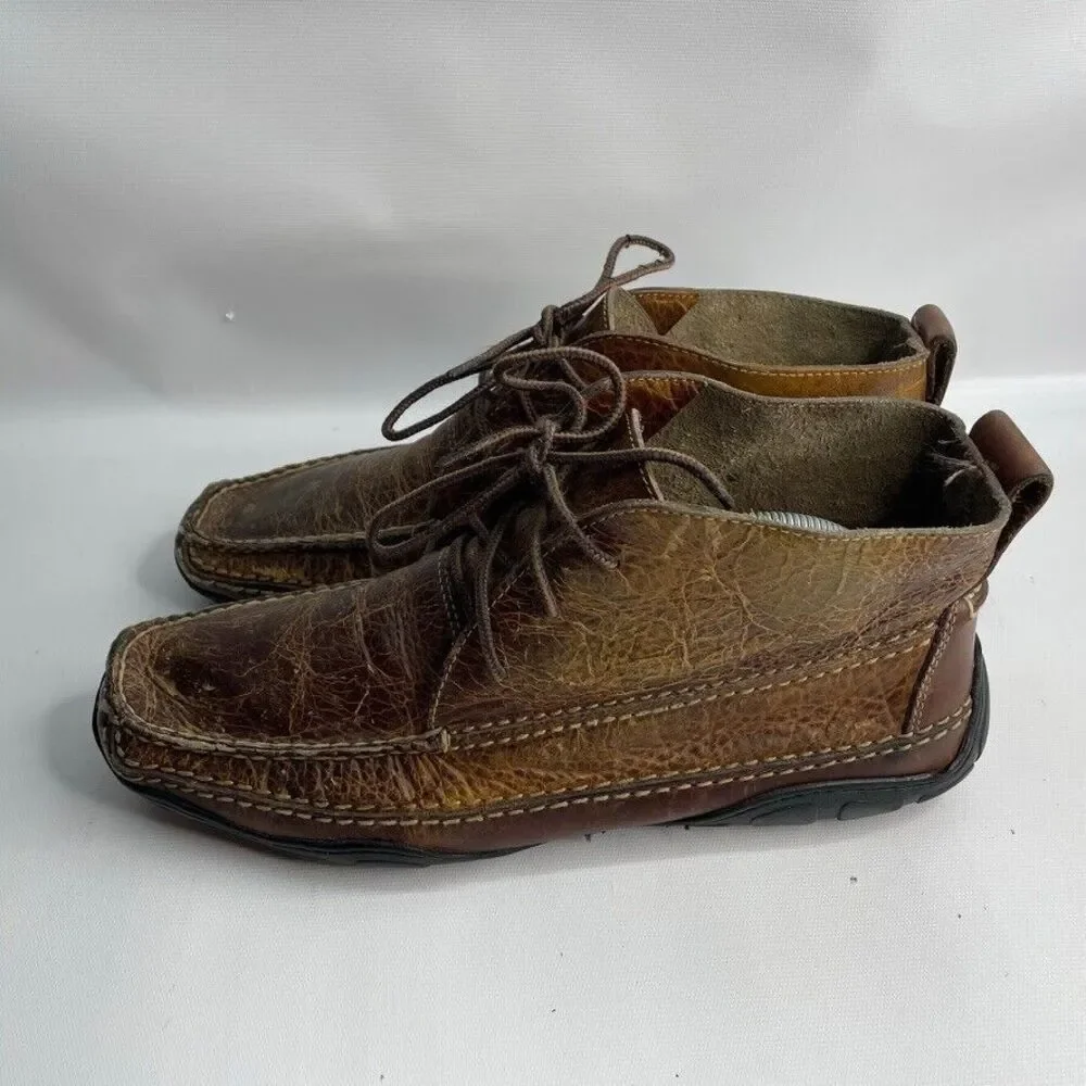 LL‎ Bean Chukka Boot Signature Moc Ankle Lace Up Sz 10 (READ)